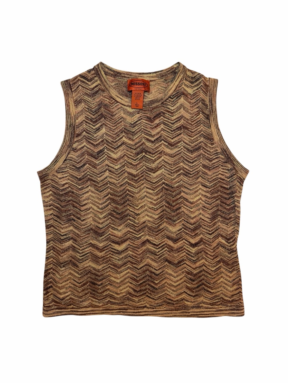 ✨ Missoni for Target Metallic Chevron Knit Tank Top ✨